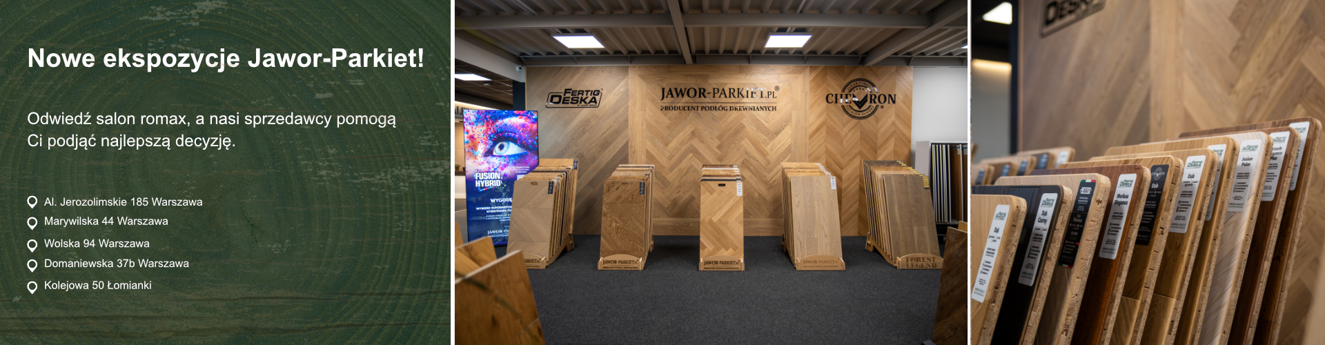 Nowa ekspozycja Jawor-Parkiet