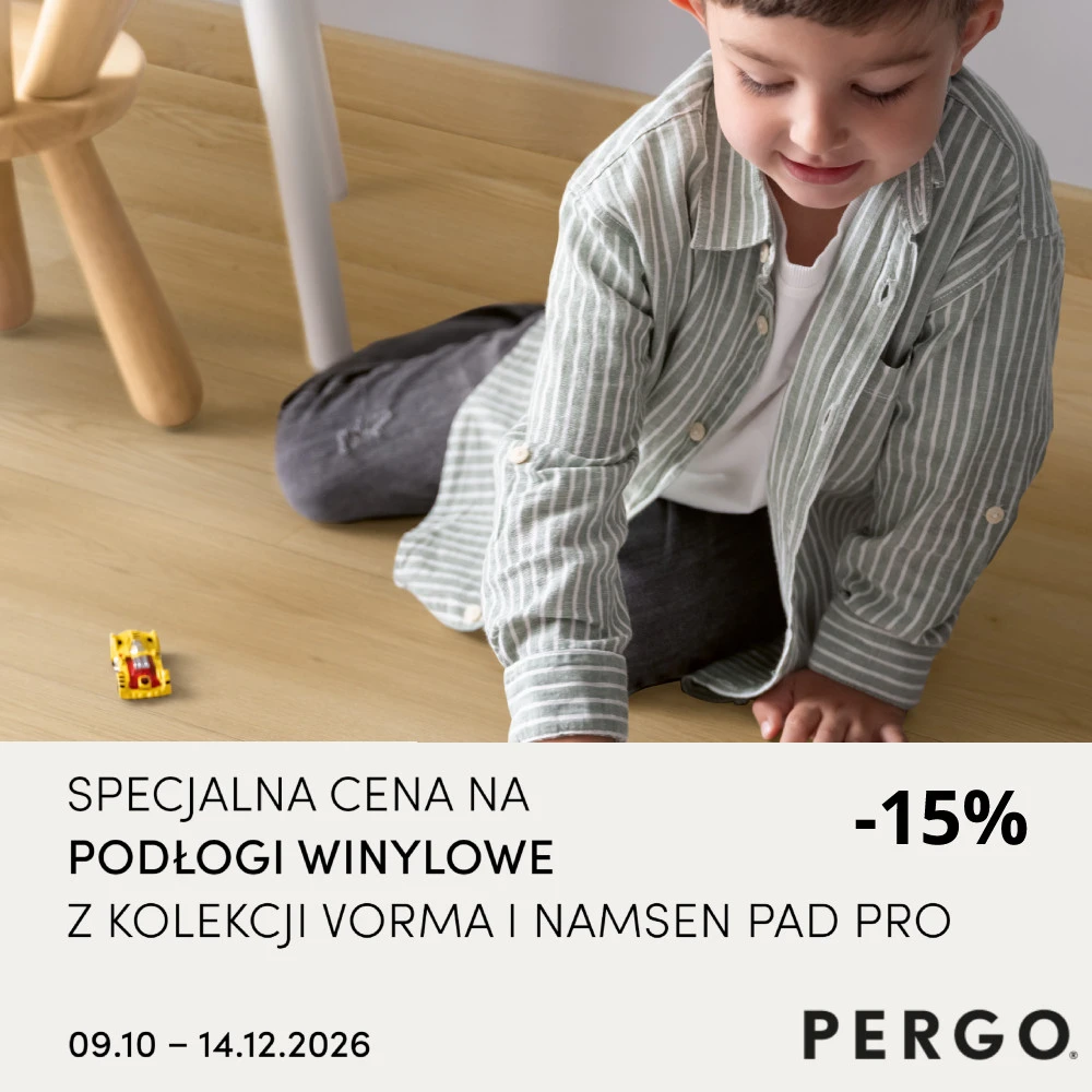 Promocja Pergo -15%