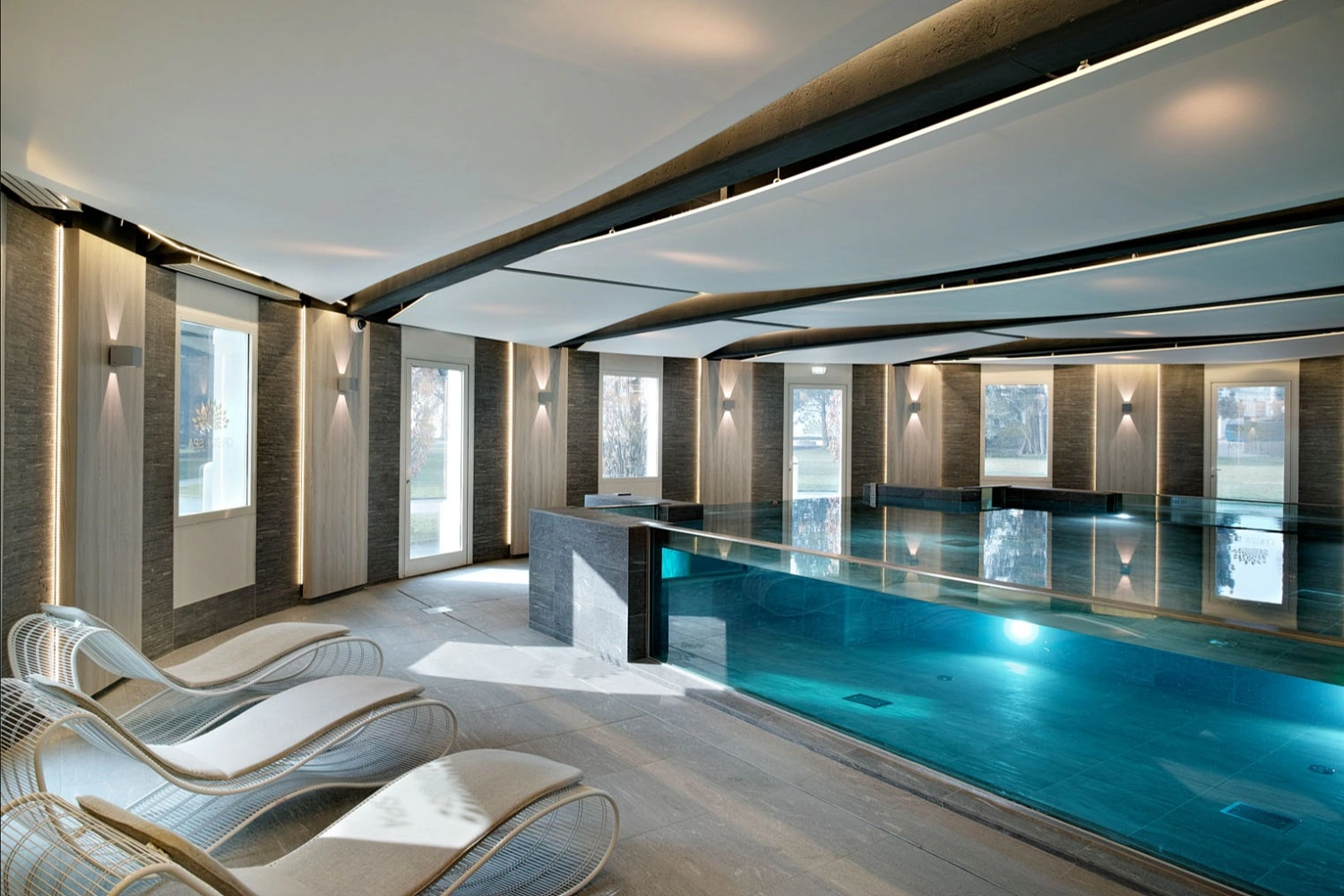 Nowoczesna i luksusowa strefa wellness od Marazzi