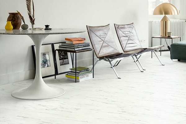 Panele winylowe białe 4