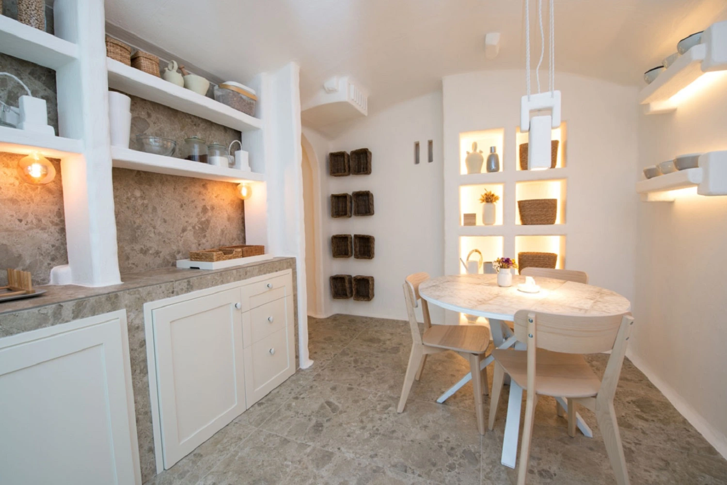 Kuchnia i jadalnia w stylu śródziemnomorskim od Marazzi