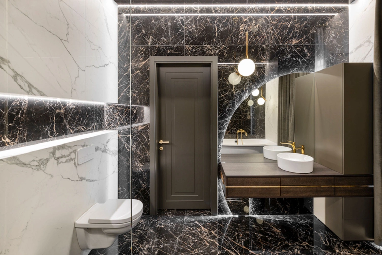 Nowoczesna łazienka od Marazzi o wyrazistym charakterze