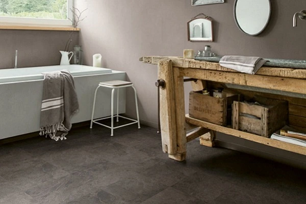 Panele winylowe czarne 2