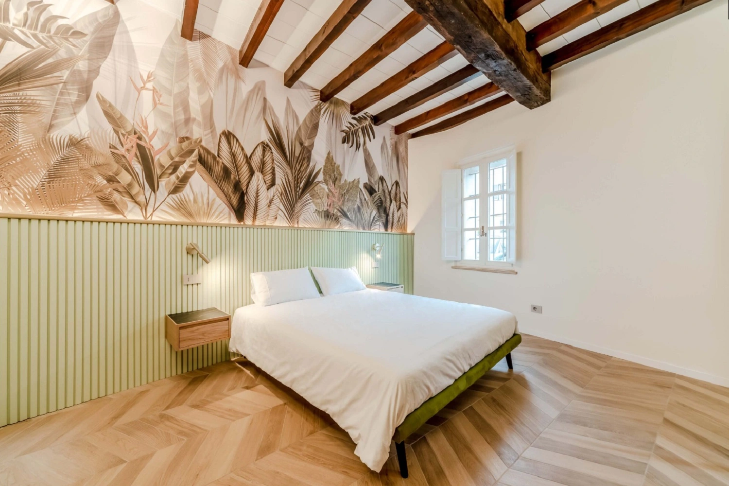 Sypialnia w stylu boho  od Marazzi