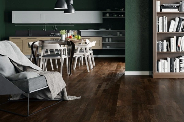 Ciemna podloga w salonie 2