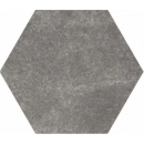Hexatile cement black 17,5x20 Equpie