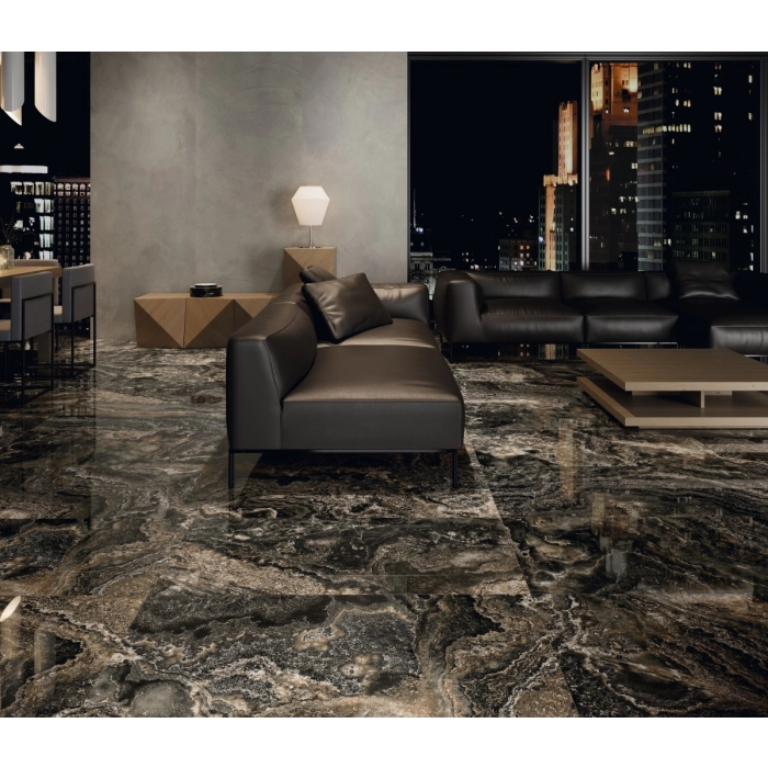 Grespania Marron Blanco Poler Gres 59x119