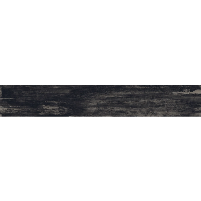Płytka gresowa Holiday Wood black STR 119,8x19x0,8 Tubądzin Maciej Zień
