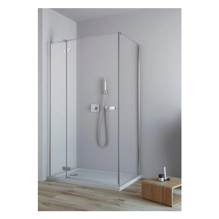 Fuenta New KDJ Drzwi 80 Lewe Chrom/Przejrzyste 384043-01-01L Radaway