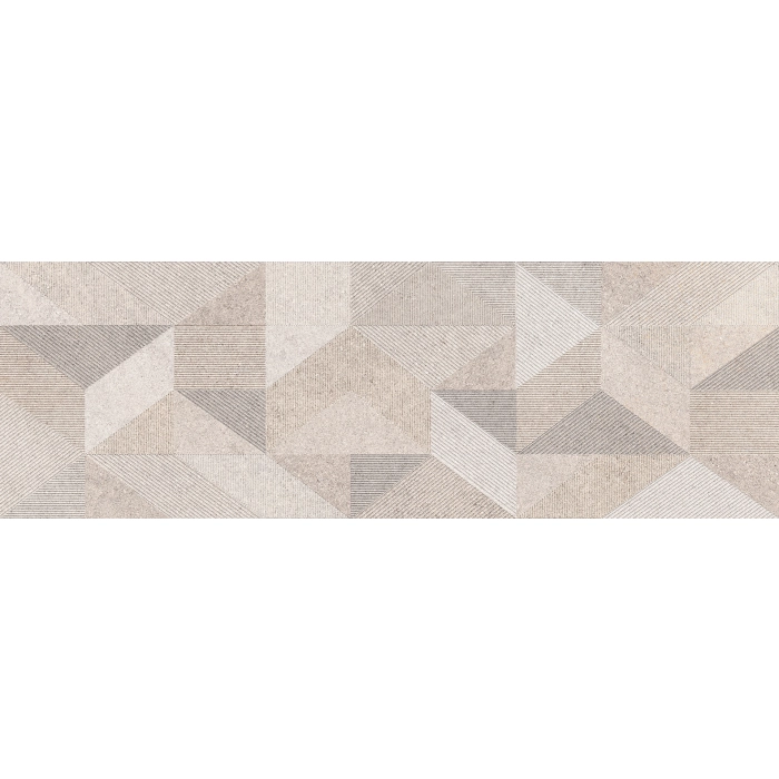 Marazzi Naturalia Decoro Micro Beige  33x100 Rett. MENS