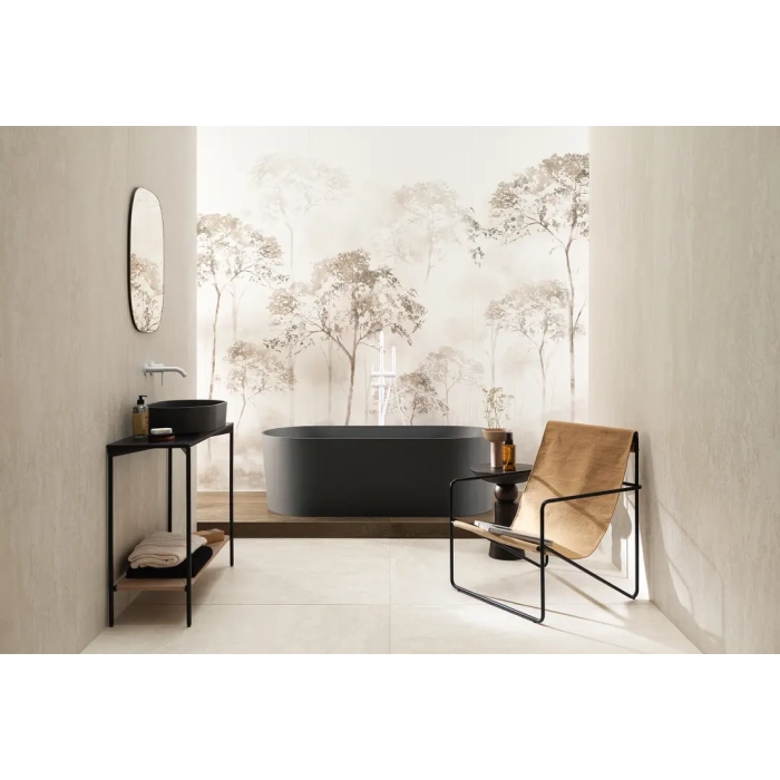 Płytka gresowa Travertigo ivory MAT STR 59,8x59,8 Tubądzin