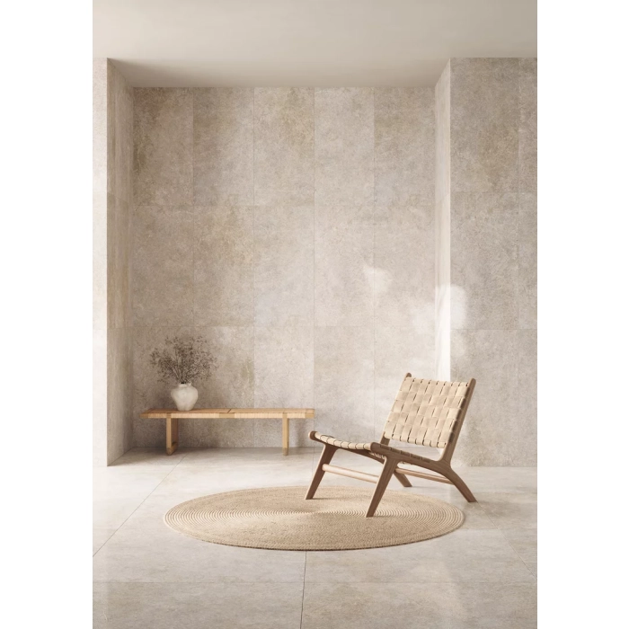 Urban Champagne Taupe 119,8x119,8 Gres Szkl. Rekt. Struktura Mat. Paradyż