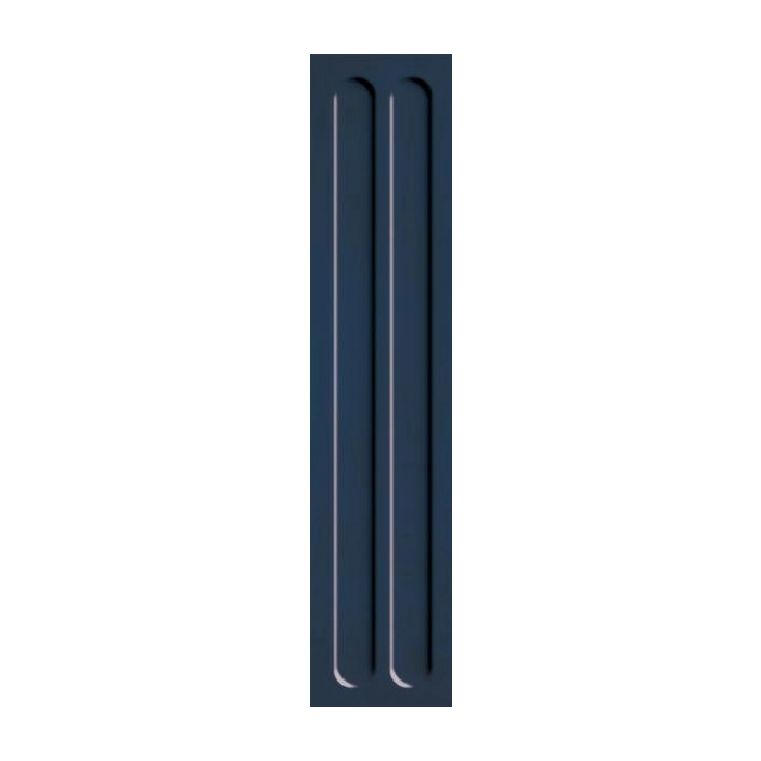 Monpelli Navy Cegiełka Struktura C Połysk 6,5x29,8 Paradyż