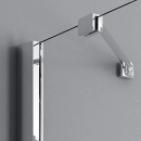 Fuenta New KDJ Drzwi 90 Prawe Chrom/Przejrzyste 384044-01-01R Radaway