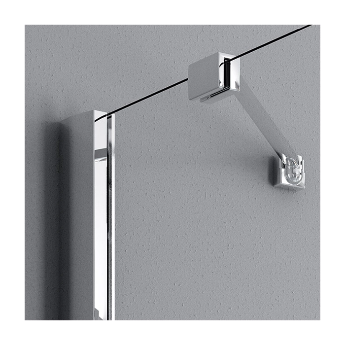 Fuenta New KDJ Drzwi 90 Prawe Chrom/Przejrzyste 384044-01-01R Radaway