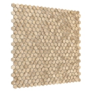 Allumi Gold Hexagon 14 Mozaika 30x30 Dunin
