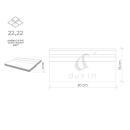 Carar C-BL03 Cokół 15x30 Dunin