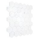 Carrara White Hexagon 48 Mozaika 29,8x30,2 Dunin