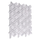 Carrara White Armor Mozaika 30x29 Dunin
