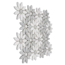 Carrara White Bloom Mozaika 31,5x28,5 Dunin