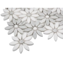 Carrara White Bloom Mozaika 31,5x28,5 Dunin