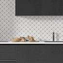 Carrara White Hall Mozaika 30x30 Dunin