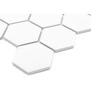 Hexagon White 51 matt Mozaika 28x27,1 Dunin