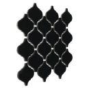 Mini Arabesco Black Mozaika 27,6x25 Dunin