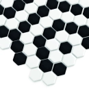 Mini Hexagon B&W Nano Mozaika 26x30 Dunin