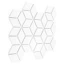 Mini Rombic White 48 Mozaika 30,7x26,8 Dunin