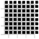 Pure Black BW02 Mozaika 30,5x30,5 Dunin