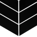 Royal Chevron Black Mozaika 31,8x22,4 Dunin