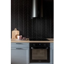 Royal Chevron Black matt Mozaika 31,8x22,4 Dunin