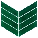 Royal Chevron Vert Mozaika 31,8x22,4 Dunin