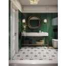 Royal Chevron Vert Mozaika 31,8x22,4 Dunin
