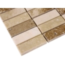 Travertine Block Mix 48 Mozaika 30,5x30,5 Dunin