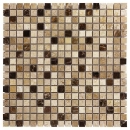 Travertine Cream Mix 15 Moizaika 30,5x30,5 Dunin