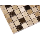 Travertine Cream Mix 15 Moizaika 30,5x30,5 Dunin