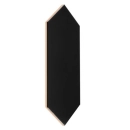Tritone Black 01 matt Płytka 7,5x22,7 Dunin
