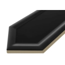 Tritone Black 02 matt Płytka 7,5x22,7 Dunin