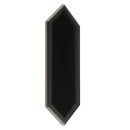 Tritone Black 02 matt Płytka 7,5x22,7 Dunin