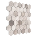 Woodstone Grey Hexagon 48 Mozaika 29,8x30,2 Dunin