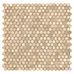Allumi Gold Hexagon 14 Mozaika 30x30 Dunin