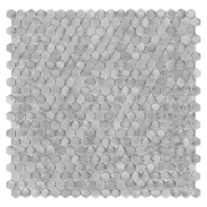 Allumi Silver Hexagon 14 Mozaika 30x30 Dunin