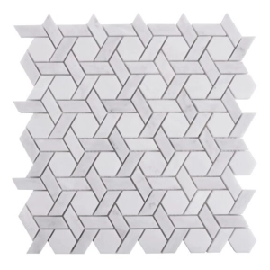 Carrara White Armor Mozaika 30x29 Dunin