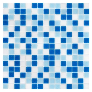 QMX Blue Mozaika 32,7x32,7 Dunin