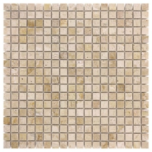 Travertine Cream 15 Moizaika 30,5x30,5 Dunin