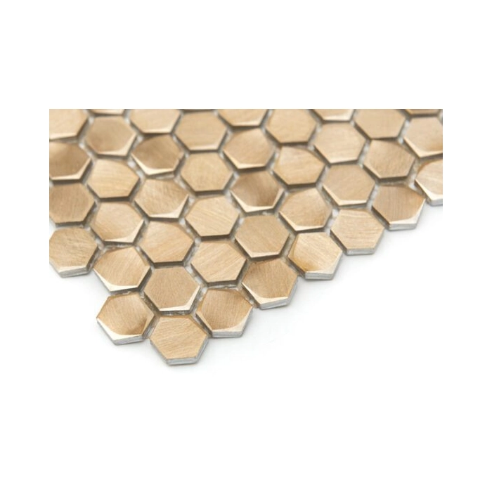 Allumi Silver Hexagon 14 Mozaika 30x30 Dunin