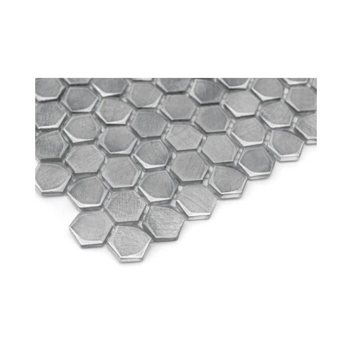 Allumi Silver Hexagon 14 Mozaika 30x30 Dunin