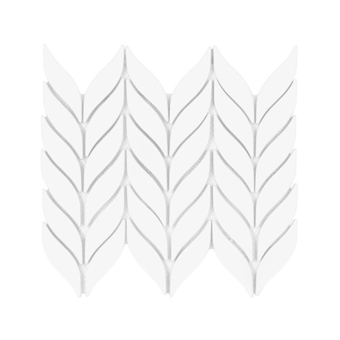 Bottany White matt Mozaika 26,5x22,5 Dunin